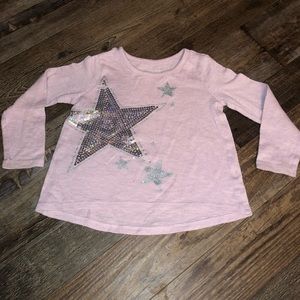 Sequin Star LS Top - 3T